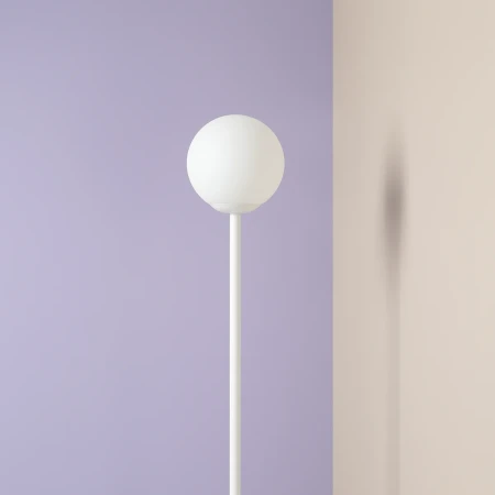 Lampa stojąca minimalistyczna PINNE WHITE 1080A - Aldex