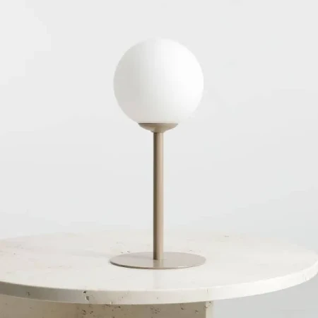 Lampa biurkowa PINNE BEIGE 1080B17 styl skandynawski - Aldex