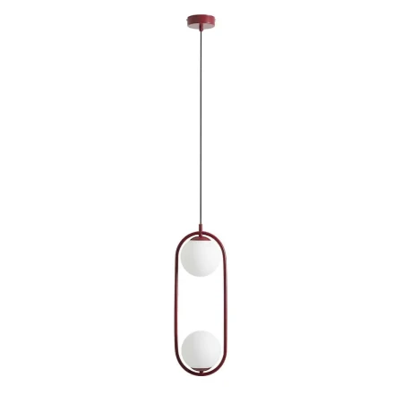 Lampa wisząca designerska RIVA 2 RED WINE 1086H15 - Aldex