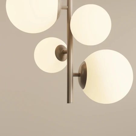 Lampa wisząca designerska  BLOOM 4 BEIGE 1091L17 - Aldex