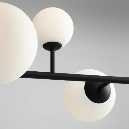 Lampa wisząca rozłożysta designerska DIONE 9 BLACK 1092N1 - Aldex