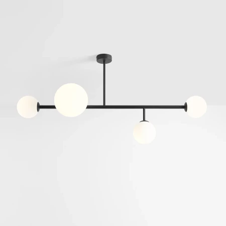 Lampa sufitowa nowoczesna DIONE 4 BLACK 1092PL_L1 - Aldex