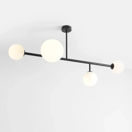 Lampa sufitowa nowoczesna DIONE 4 BLACK 1092PL_L1 - Aldex