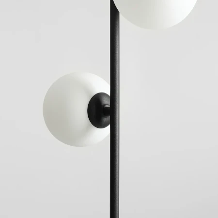 Lampa stojąca minimalistyczna LIBRA BLACK 1094A1 - Aldex