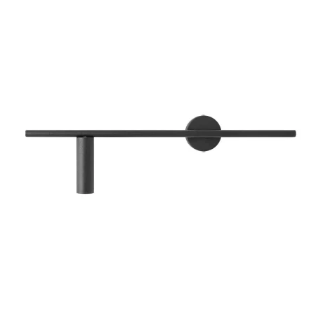 Kinkiet minimalistyczny TREVO ALL BLACK (lewy) 1104C1 - Aldex