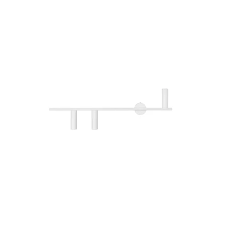 Kinkiet nowoczesny TREVO 3 ALL WHITE (left) 1104Y - Aldex