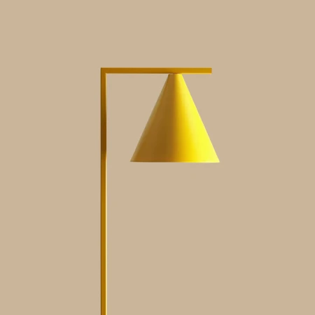 Lampa stojąca unikatowa FORM MUSTARD 1108A14 - Aldex
