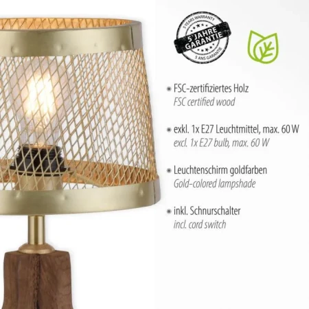 Lampa stołowa FREDERIK 11423-60 - Paul Neuhaus