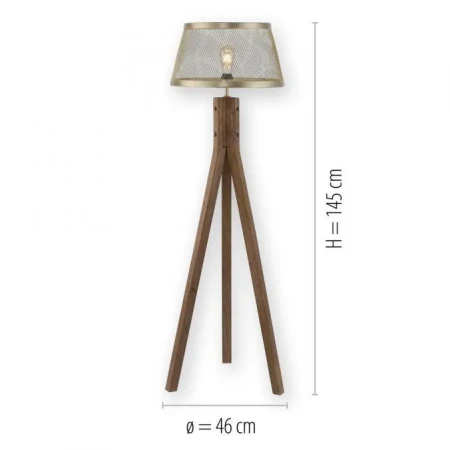 Lampa podłogowa FREDERIK 11424-60 - Paul Neuhaus