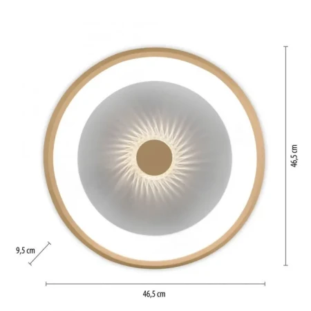 Lampa sufitowa LED VERTIGO 14384-60 - Paul Neuhaus