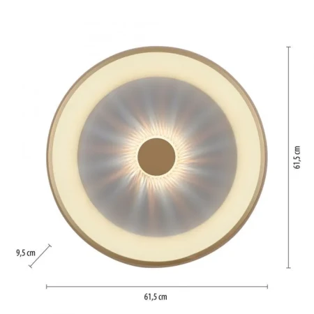 Lampa sufitowa LED VERTIGO 14386-60 - Paul Neuhaus