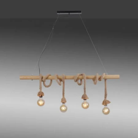Lampa loft wisząca ROPE 15483-18 - Paul Neuhaus