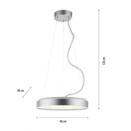 Lampa wisząca LED KETO ANIKA 17075-21 - Paul Neuhaus