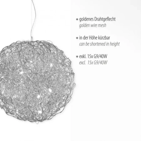 Lampa wisząca SAREA 2019-21 - Paul Neuhaus
