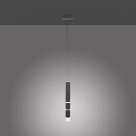 Lampa wisząca czarna PURE-VEGA 2211-18 - Paul Neuhaus