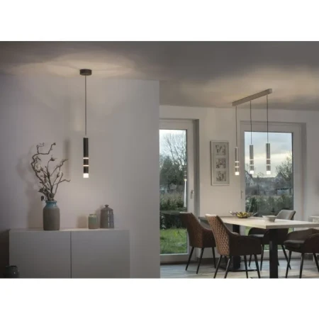 Lampa wisząca czarna PURE-VEGA 2211-18 - Paul Neuhaus
