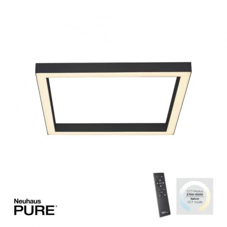 Lampa sufitowa antracytowa LED PURE-LINES 6022-13 - Paul Neuhaus