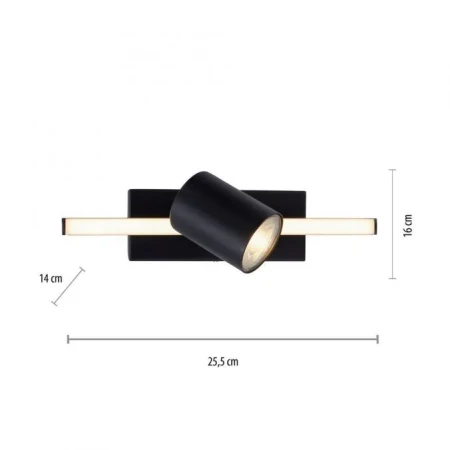 Lampa ścienna/sufitowa BARIK 6523-18 - Paul Neuhaus