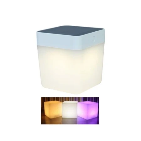 Lampa stojąca TABLE CUBE SOLAR 6908003331 - Lutec