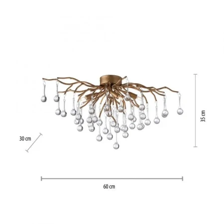 Plafon designerski ICICLE 8090-11 - Paul Neuhaus