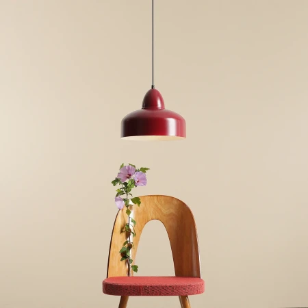 Lampa wisząca minimalistyczna COMO RED WINE 946G15 - Aldex