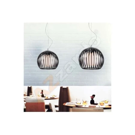Lampa wisząca nowoczesna ARCADA L czarna AZ0477 - Azzardo