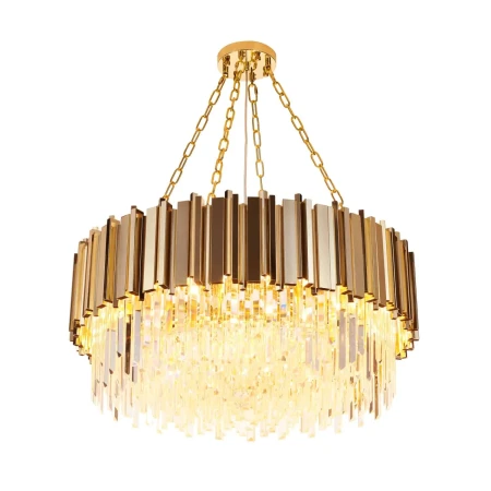 Lampa wisząca REA złota 80 cm - DN923-80 - Step Into Design
