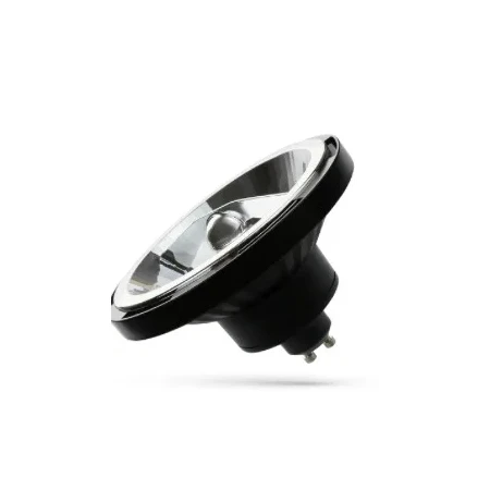 ŻARÓWKA GU10 LED AR111 12W KOLOR CZARNY 3000K