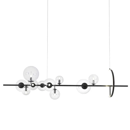 Lampa wisząca ORION LONG-120 czarna 120 cm - MP0084-L1200 - Step Into Design