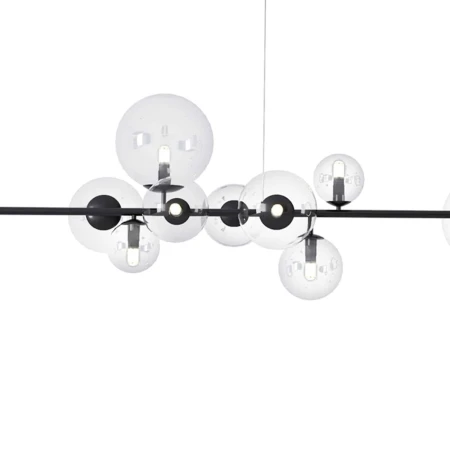 Lampa wisząca ORION LONG-120 czarna 120 cm - MP0084-L1200 - Step Into Design