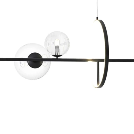 Lampa wisząca ORION LONG-120 czarna 120 cm - MP0084-L1200 - Step Into Design