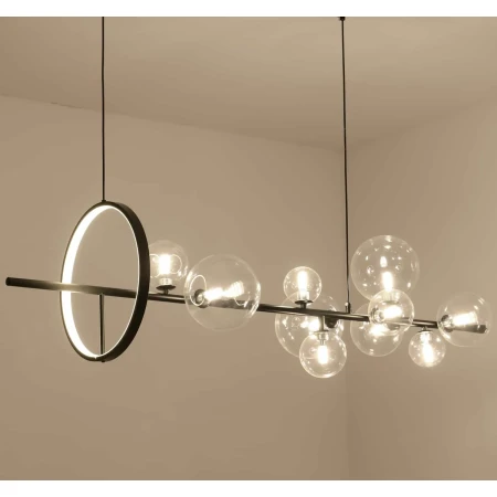 Lampa wisząca ORION LONG-120 czarna 120 cm - MP0084-L1200 - Step Into Design