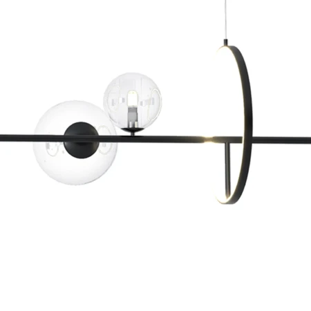 Lampa wisząca ORION LONG-90 czarna 90 cm -  MP0084-L900 - Step Into Design