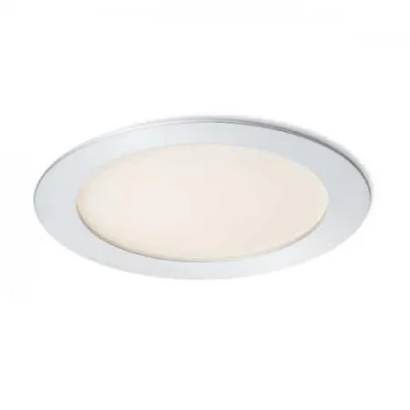 Oprawa do wbudowania SLENDER okrągła srebrna 230V / 350mA LED 12W 3000K R10471 - RedLux