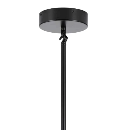 Lampa wisząca MODERN ORCHID-6 bursztynowo czarna 130 cm - ST-1232-6 - Step Into Design