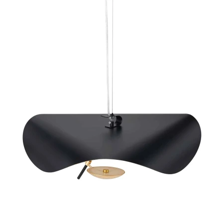 Lampa wisząca ENIGMA LED czarno złota 40 cm - ST-8821P-40 - Step Into Design