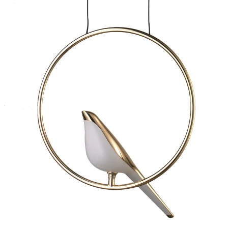 Lampa wisząca TIT LED złota 35 cm ST-9008P-1 - Step Into Design