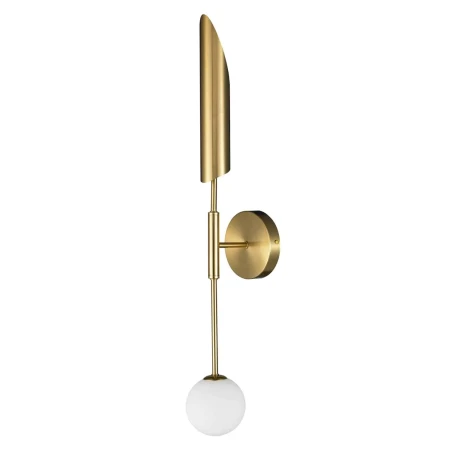 Lampa ścienna MIKA-1 biało złota 70 cm - ST-F086 - Step Into Design