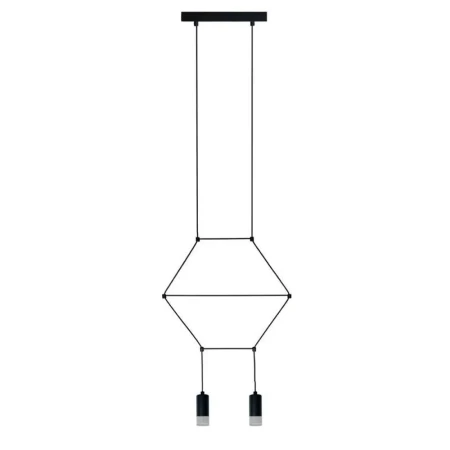 Lampa wisząca LINEA-2 czarna 35 cm -  XT037-2P - Step Into Design