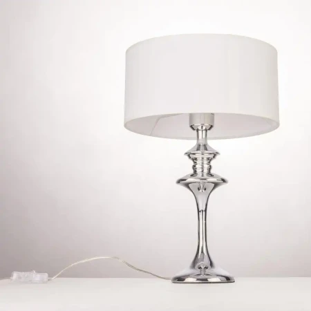 Lampa stołowa ABU DHABI - T01413CH-WH - Cosmo Light