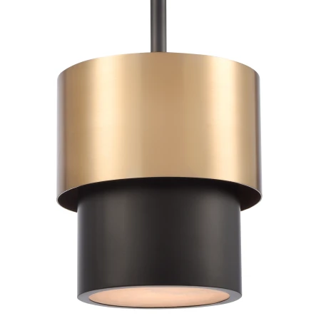 Lampa wisząca nowoczesna mosiądz COBURG P01777BR - Cosmo Light