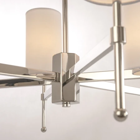 Lampa Hampton wisząca biała do kuchni nad stół DENVER P06994NI-WH – Cosmo Light