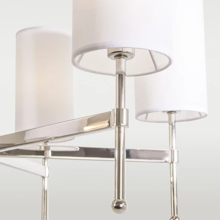 Lampa Hampton wisząca biała do kuchni nad stół DENVER P06994NI-WH – Cosmo Light