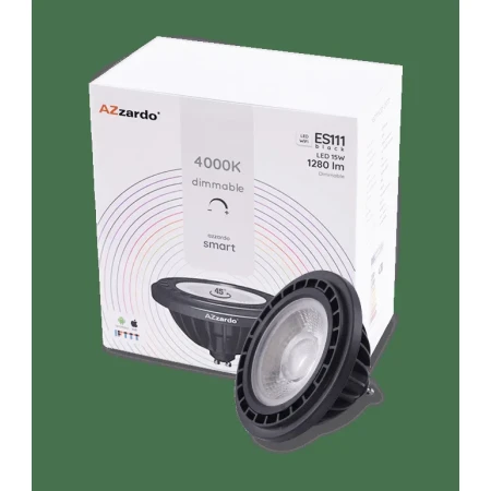 Żarówka smart WiFi ES111 15W 4000K DIMM BK AZ3366- AZzardo