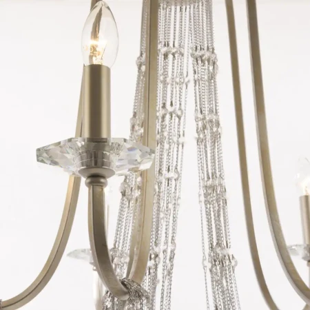 Lampa kryształowa wisząca do salonu  MADRID P05165CP – Cosmo Light