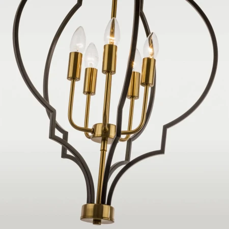 Lampa Hampton wisząca czarna  NASHVILLE P05186BK - Cosmo Light
