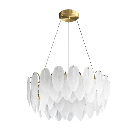 Lampa wisząca PIUMA biała 60 cm ST-6289-6 - Step Into Design