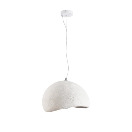 Lampa wisząca STONE LED biała 40 cm DN426-400 - Step Into Design