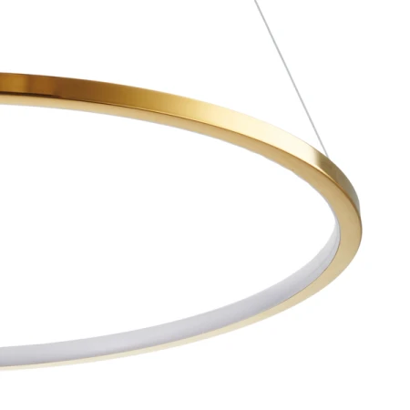 Lampa wisząca CIRCLE SLIM 60 LED złoty 60 cm ST-10112P-D600 - Step Into Design