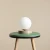 Lampka stołowa kula BALL BEIGE S 1076B17_S - Aldex